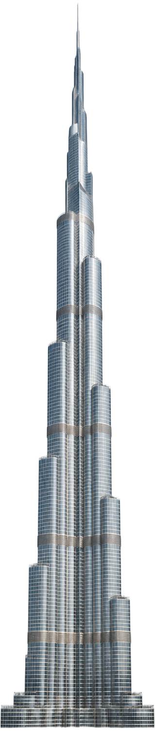 Burj Khalifa landmark portrait