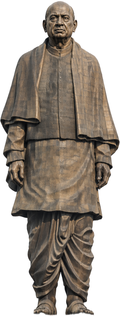 Statue of Unity landmark portrait